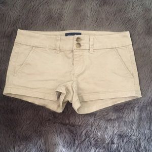 American Eagle tan light brown shorts! 0